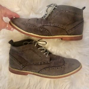 MENS ALBERTO FELLINI GRAY SHOES SIZE 7